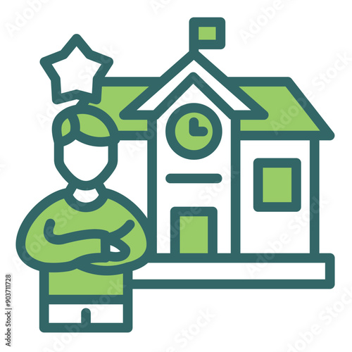 School Leadership Icon