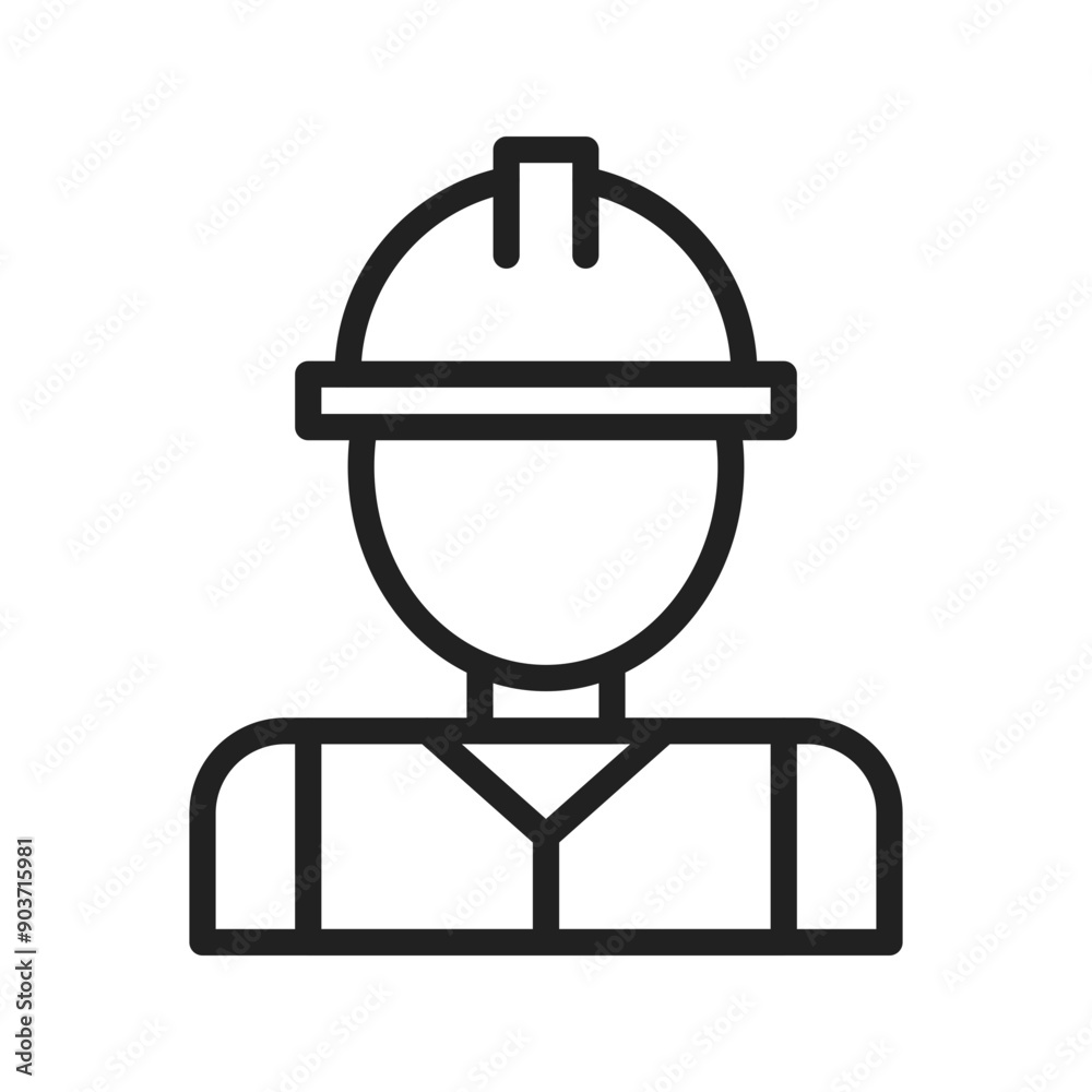 Industry Worker II Icon Industry Worker II Icon