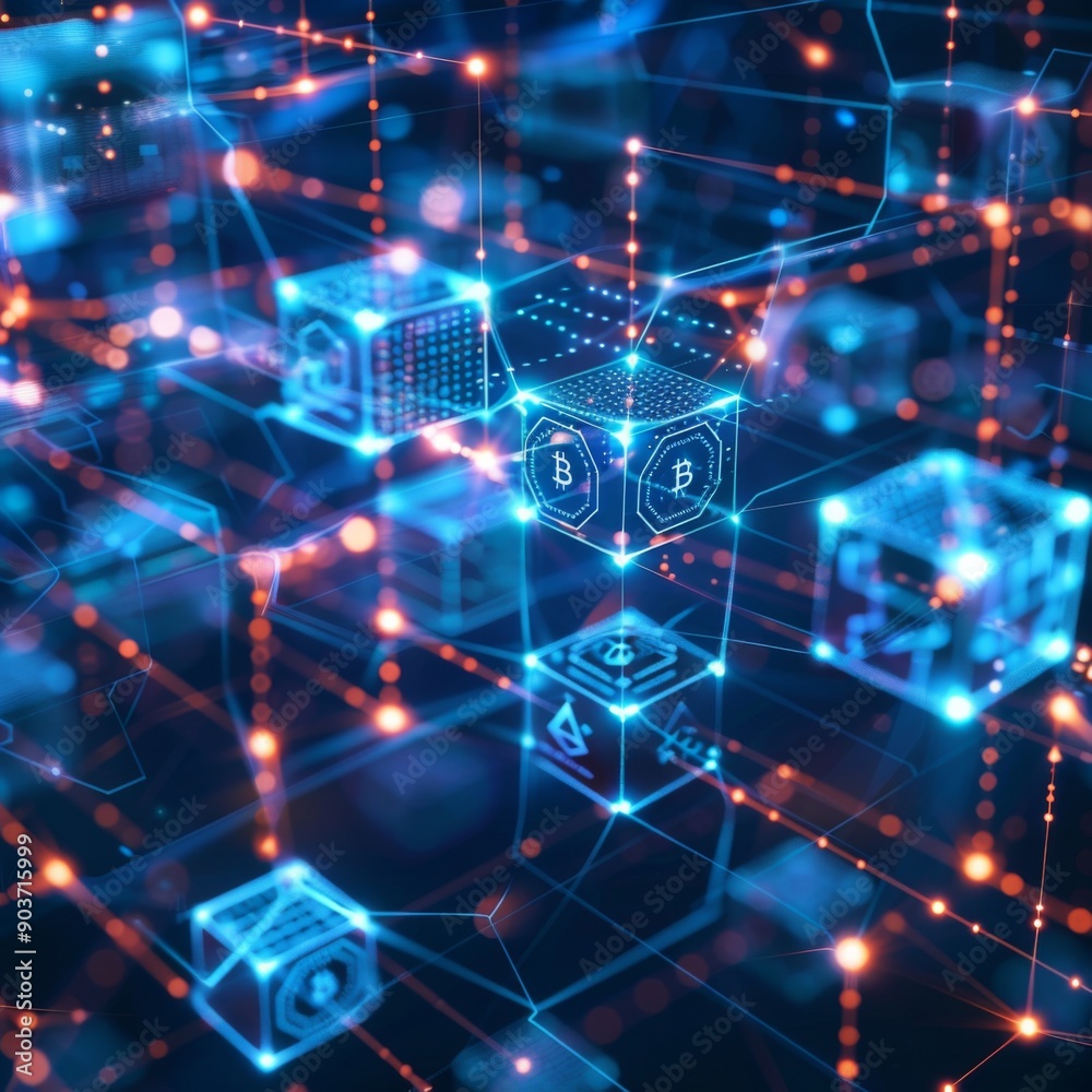 Future Vision of Blockchain Security: A Robust Network Protected by Encryption Algorithms, Highlighting the Resilience of Blockchain Technology in Cybersecurity. Future Vision of Blockchain Security: A Robust Network Protected by Encryption Algorithms, Highlighting the Resilience of Blockchain Technology in Cybersecurity.