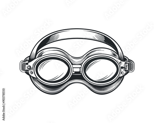 Snorkeling vector illustration vector design