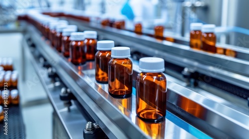 Wallpaper Mural Bottling and packaging of pharmaceutical drugs Torontodigital.ca