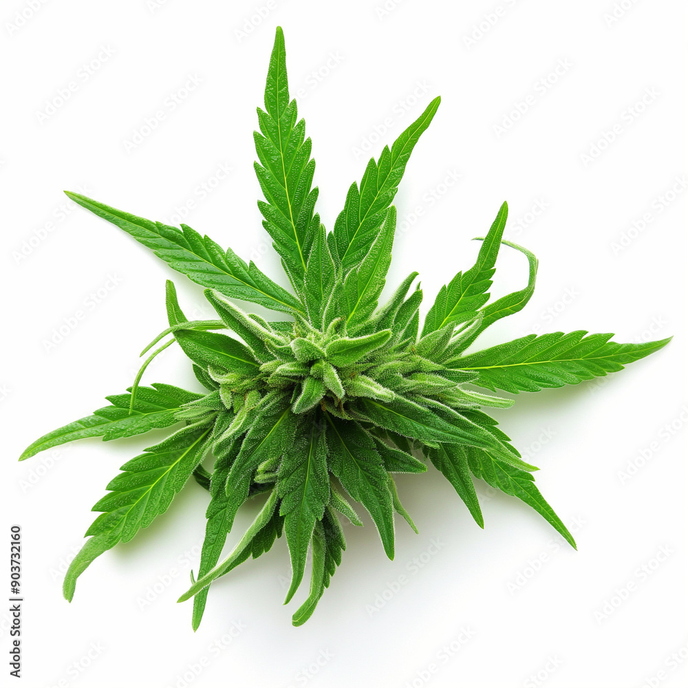 illustration of a legal medical cannabis bud or marijuana flower isolated on white background illustration of a legal medical cannabis bud or marijuana flower isolated on white background