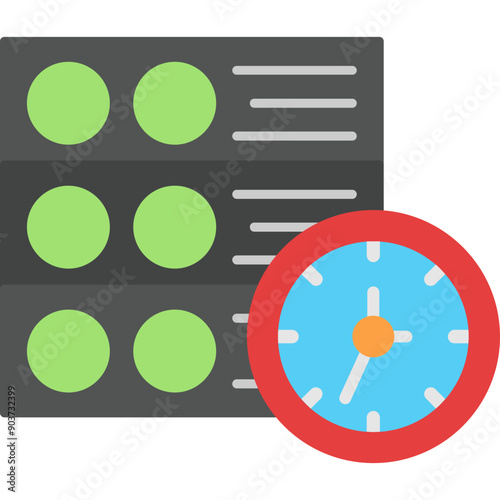 Server Traffic Icon