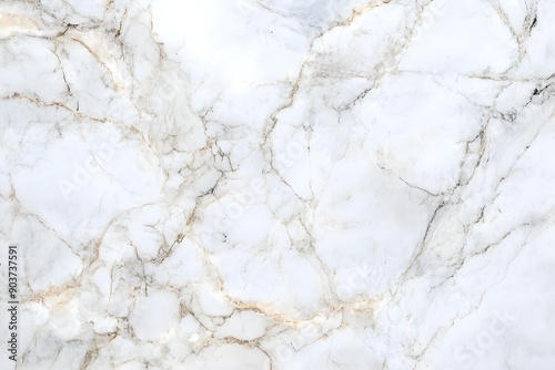 White marble texture in natural pattern with high resolution for background