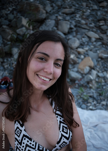 Foto scattata ad una ragazza a a Cabella Ligure nella famosa Val Borbera.