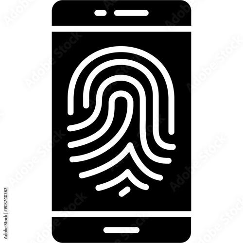 Mobile Password Icon