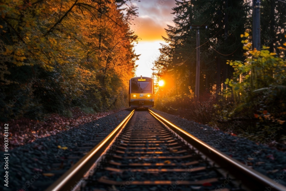 Fototapeta premium transit discovery tours. These journeys offer a seamless blend of exploration and travel