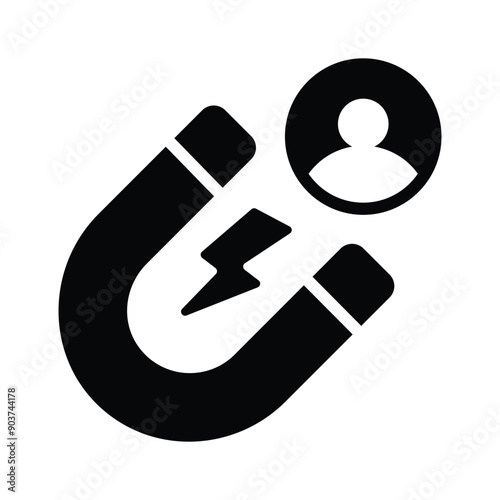 Use this Attract Customers vector icon and gets customer interest effortlessly
