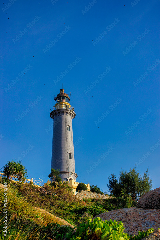 Dai Lanh Lighthouse at Mui Dien (Dien Cape), Phu Yen Province, Vietnam Dai Lanh Lighthouse at Mui Dien (Dien Cape), Phu Yen Province, Vietnam