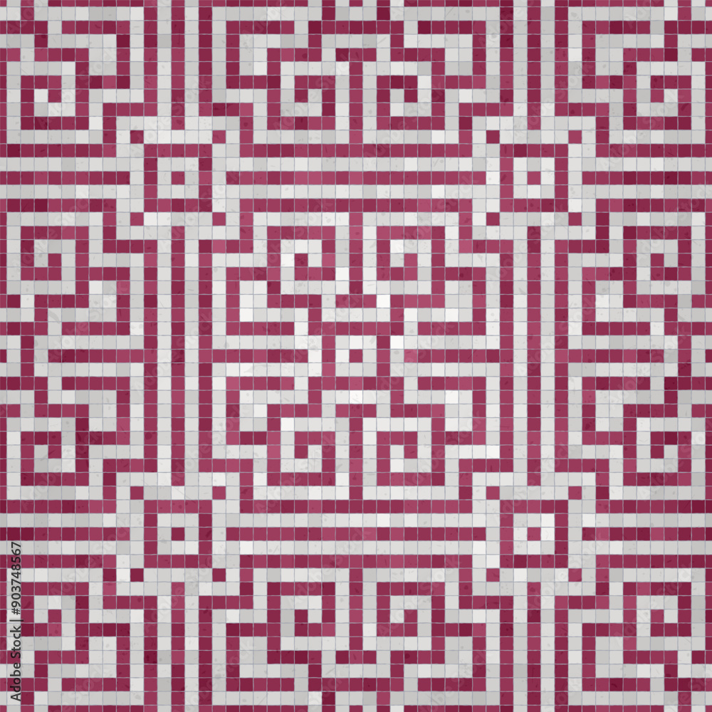 Mosaic tiles decorative background, seamless repeating vector pattern template for wallpaper, background, wood print, metal print, plastic print, glass print, decor Mosaic tiles decorative background, seamless repeating vector pattern template for wallpaper, background, wood print, metal print, plastic print, glass print, decor