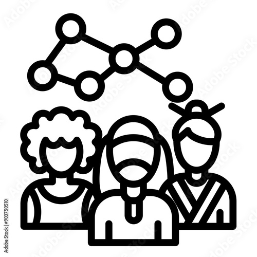 Social Anthropology Icon