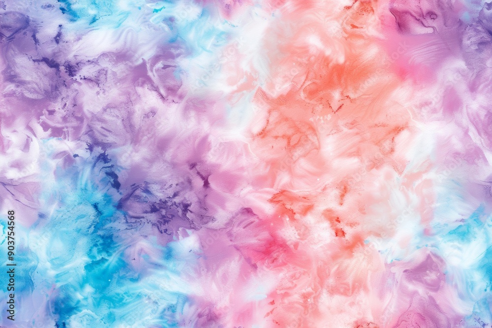 a seamless tie-dye pattern rendered in watercolor style a seamless tie-dye pattern rendered in watercolor style
