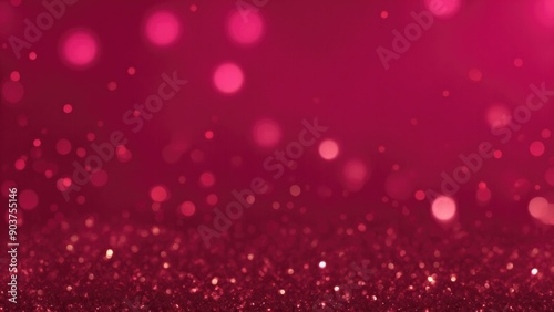 New Maroon Bokeh Glowing glitter lights Wallpaper Background