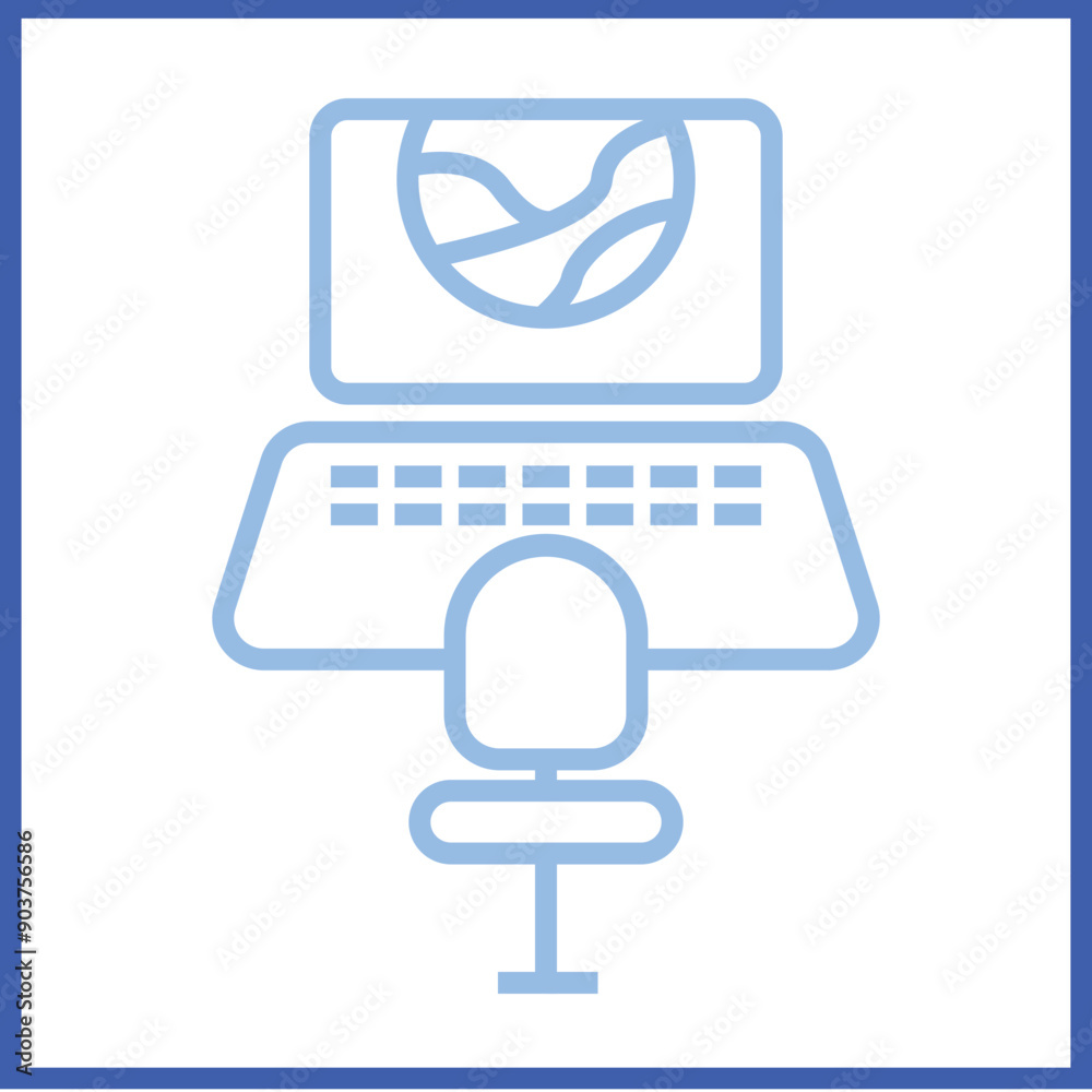 Space Mission Control Icon Design Space Mission Control Icon Design