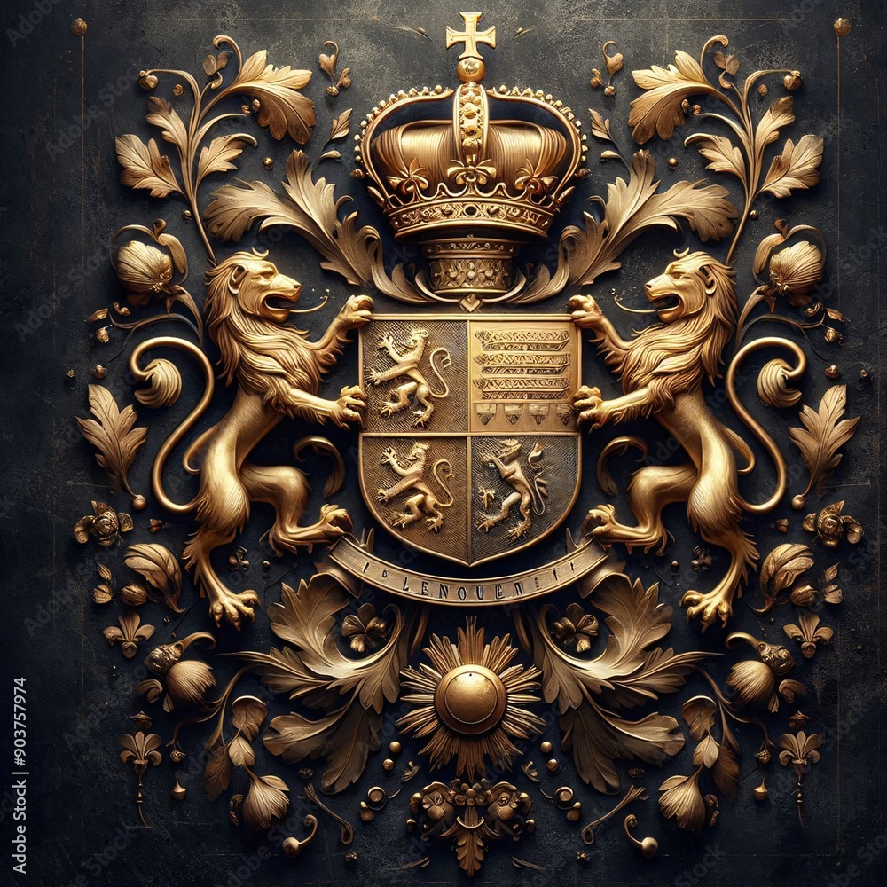Metal embossed emblem or medal Metal embossed emblem or medal
