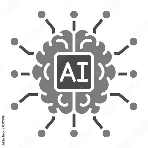 Wallpaper Mural Artificial Intelligence Icon Torontodigital.ca