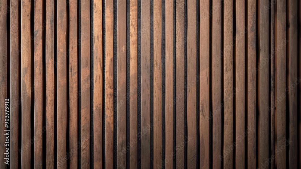 Seamless pattern of modern wall panels with vertical wooden slats, ideal for stylish background designs and architectural visuals Seamless pattern of modern wall panels with vertical wooden slats, ideal for stylish background designs and architectural visuals