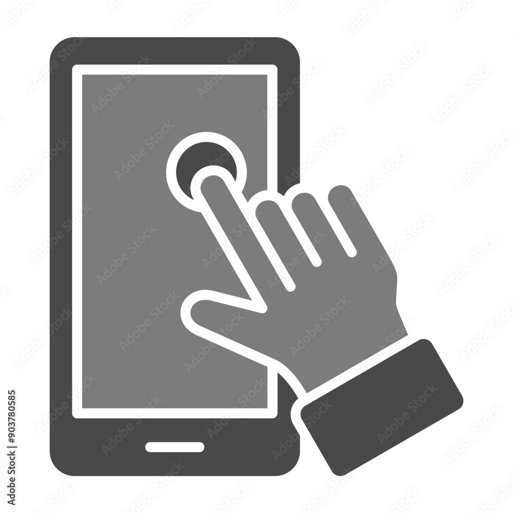 Touch Screen Icon Touch Screen Icon