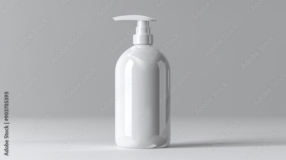 A pump bottle mockup beverage lotion drink. A pump bottle mockup beverage lotion drink.