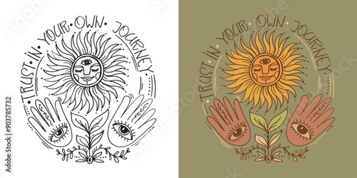 Cute trendy  hand drawn doodle lettering quote. Lettering for t-shirt design, mug print, bag print, clothes fashion. 100% hand drawn vector image.