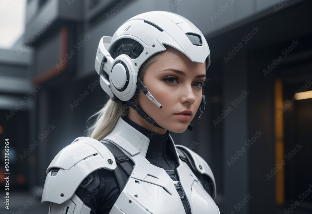 Female robot Female robot