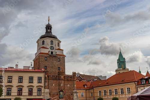 View of Mountebanks Carnaval in Lublin old town- Lublin, Poland