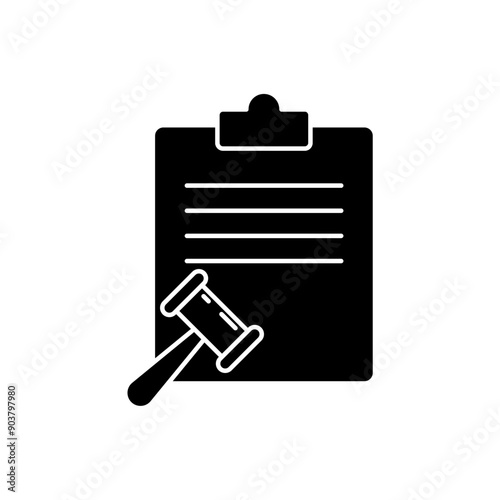 power of attorney concept line icon. Simple element illustration. power of attorney concept outline symbol design.