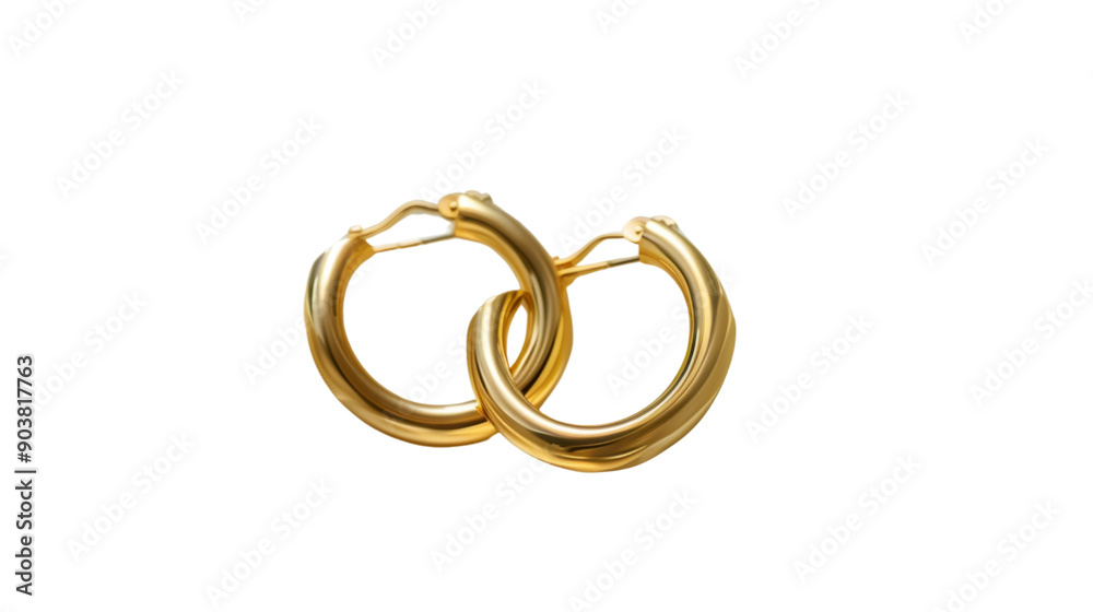 Earrings on transparent background Earrings on transparent background