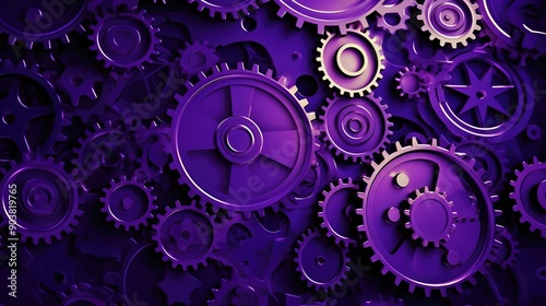 Wallpaper Mural imagination technology background purple Torontodigital.ca