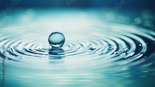 ripple water drop background