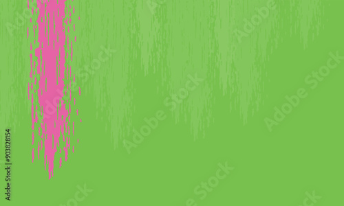 bright brat lime green grunge pop girl waterfall vector abstract background with magenta pink highlight bar