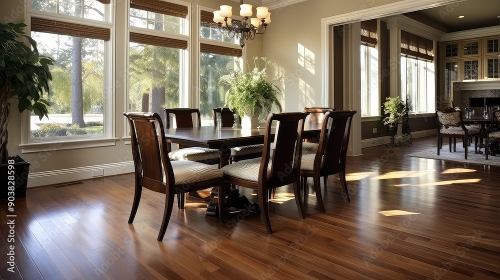 Obraz premium design flooring home interior