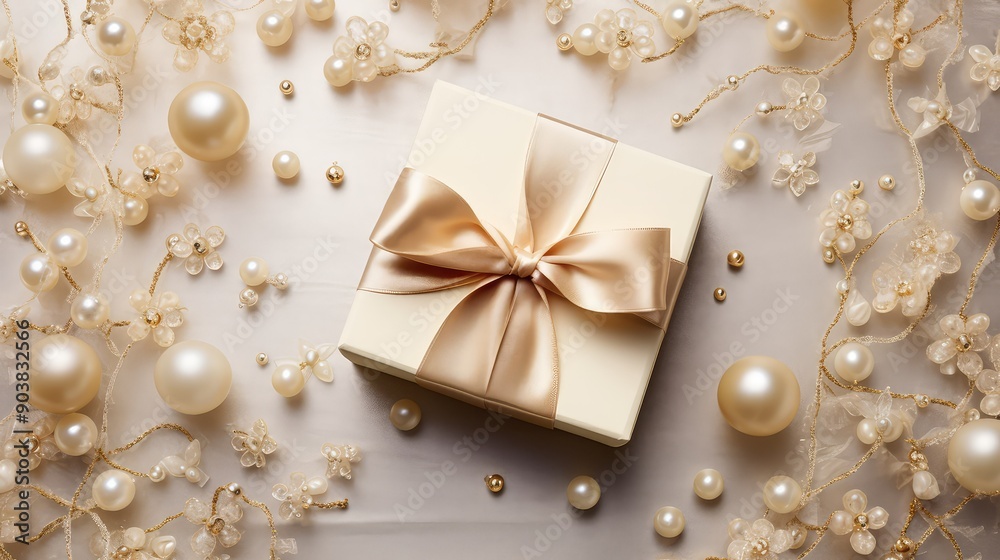 gold gift box flat lay gold gift box flat lay