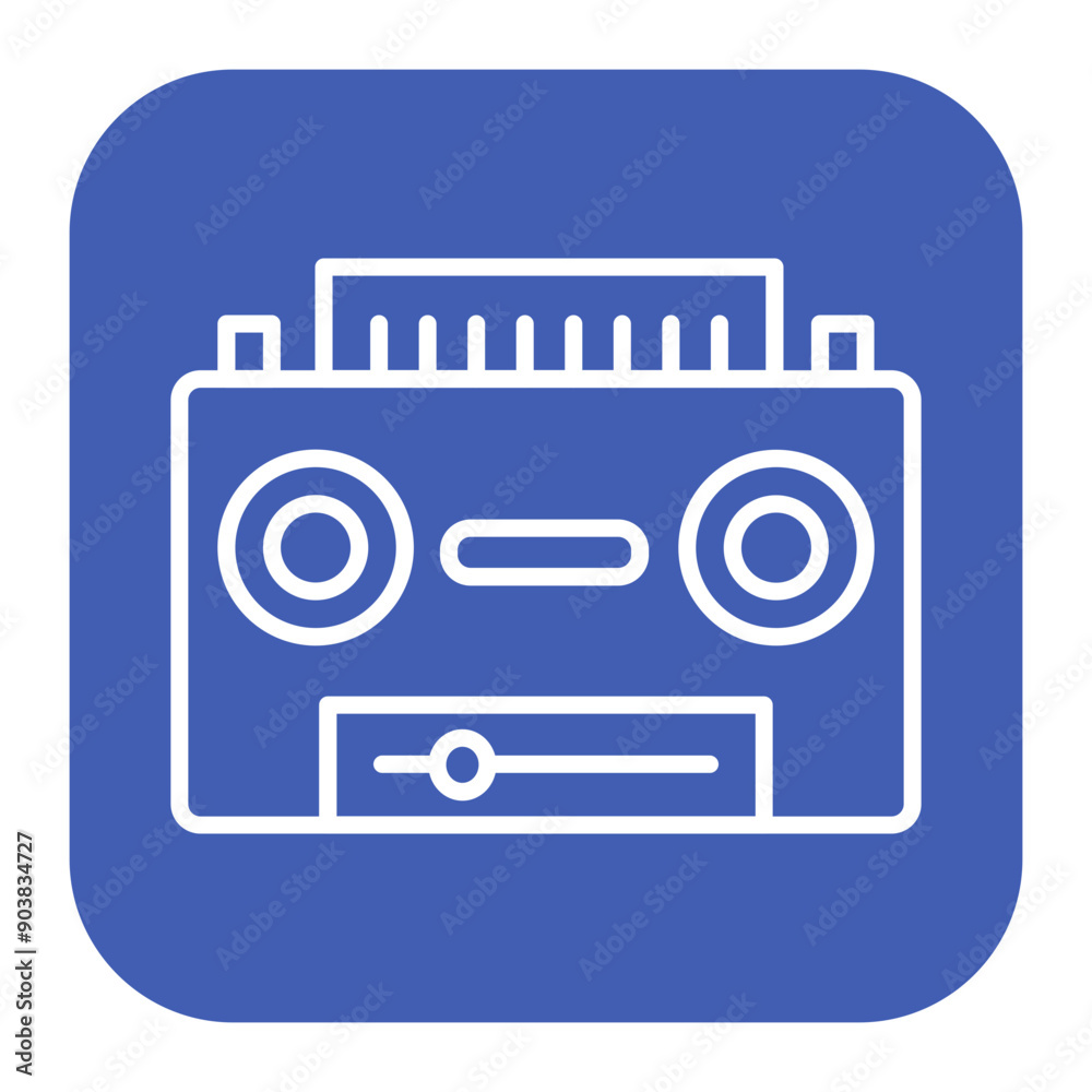 Cassette Player Icon