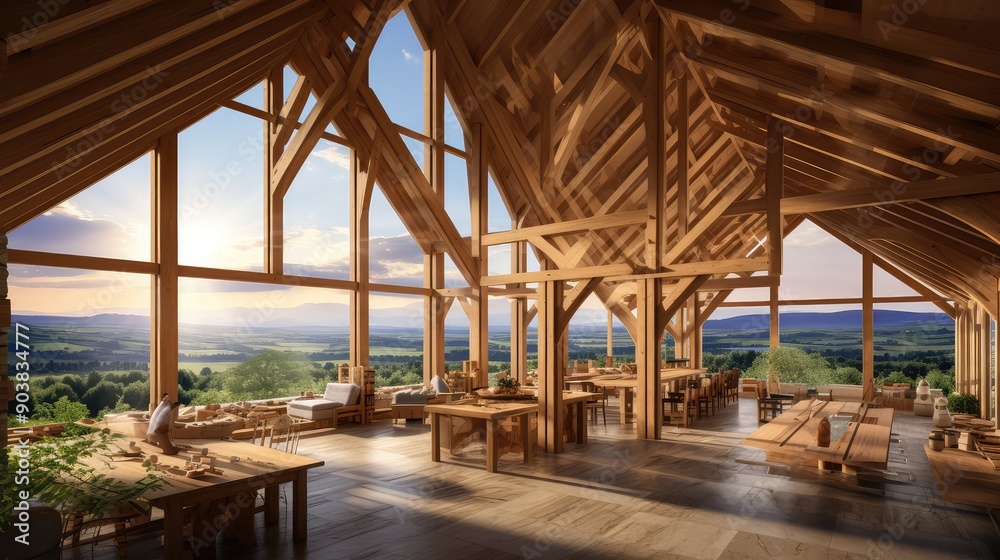 construction building timber frame construction building timber frame