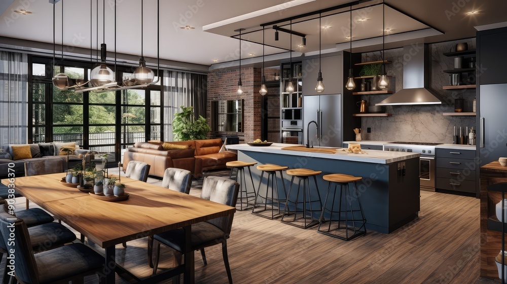 area kitchen plan
