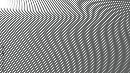 Grey abstract background with curve stripes line for backdrop or presentation