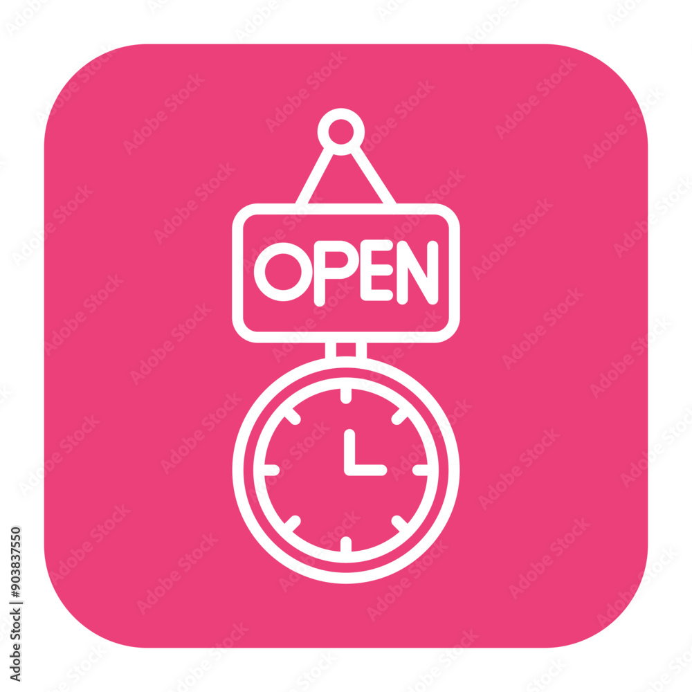 Opening Hours Icon Opening Hours Icon