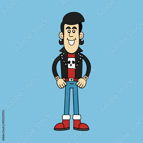 rock punk rock'n'roll musician art