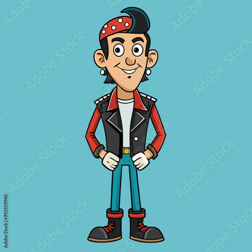 rock punk rock'n'roll musician art