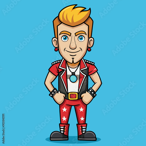 rock punk rock'n'roll musician art