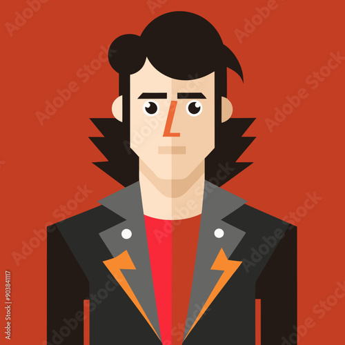 rock punk rock'n'roll musician art