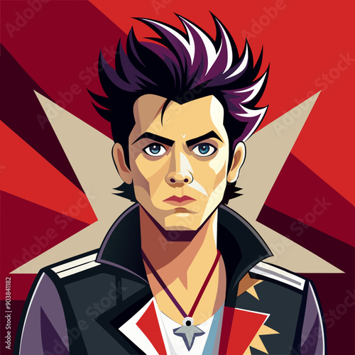 rock punk rock'n'roll musician art