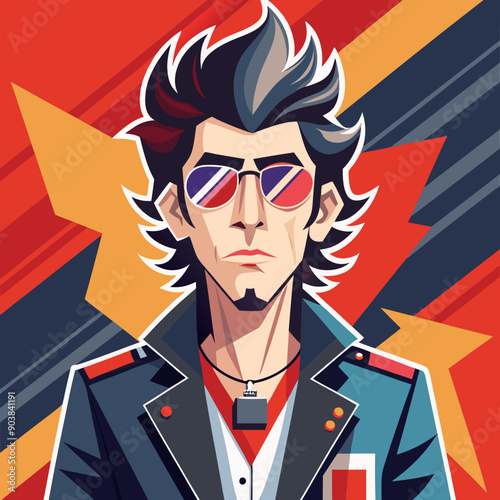 rock punk rock'n'roll musician art