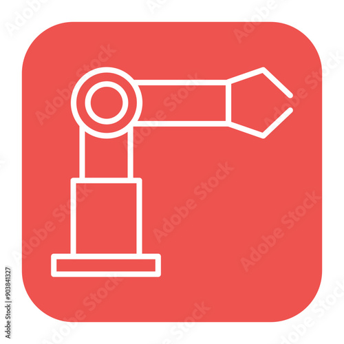 Industrial Robot Icon