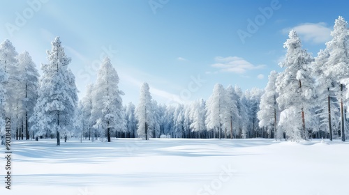 landscape pine tree horizon