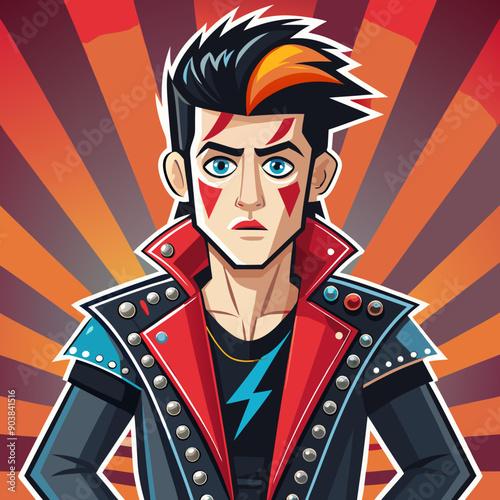 rock punk rock'n'roll musician art