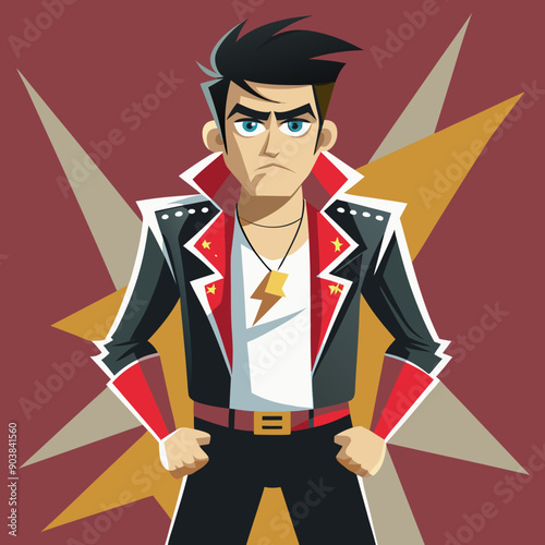 rock punk rock'n'roll musician art