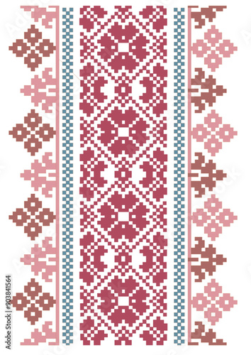 Design  Pattern for high fashion Embroidery handwork and machine work