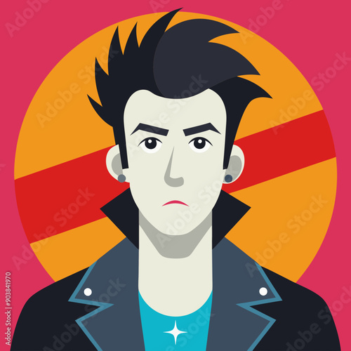 rock punk rock'n'roll musician art